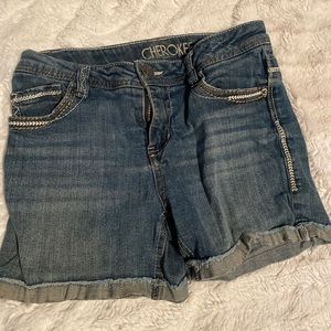 jean shorts (youth)